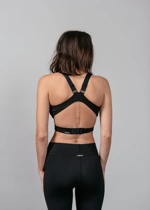 MichiSiren Sport Bra - Black 4 MichiSiren Sport Bra - Black - Image 2