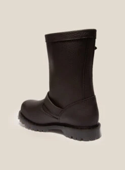 YMCSolovair X YMC Womens Leather Biker Boots - Black -AGOLDE Shop Solovair x YMC Women s Leather Biker Boots Black 20230920214658 1