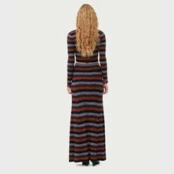 GanniSprayed Merino Rib Maxi Skirt -AGOLDE Shop Sprayed Merino Rib Maxi Skirt 20230920002459 1