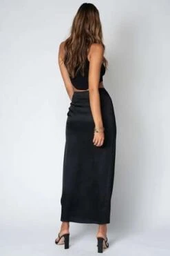 StillwaterDani Maxi Skirt - Black -AGOLDE Shop Stillwater Dani Maxi Skirt Black 20230502233602 1