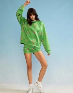 CYNTHIA ROWLEYStrawberry Bonded Shorts -AGOLDE Shop Strawberry Bonded Shorts 20230414225944 2