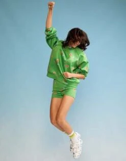 CYNTHIA ROWLEYStrawberry Bonded Shorts -AGOLDE Shop Strawberry Bonded Shorts 20230414225945 1