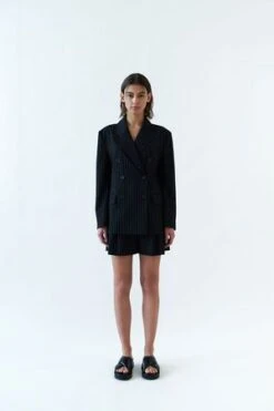 Blossom H CompanyStripe Double Pants - Black Stripe 9 Blossom H CompanyStripe Double Pants - Black Stripe -AGOLDE Shop Stripe Double Pants 20230402220742 1