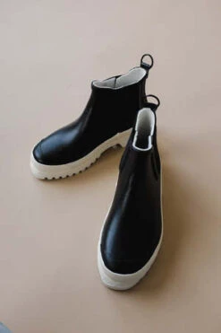 StutterheimCHELSEA WINTERWALKER RAIN BOOT - BLACK/WHITE
