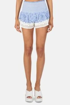 Sunday Saint-TropezSunday Saint Tropez Gala Brode Shorts - Chambray