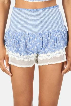 Sunday Saint-TropezSunday Saint Tropez Gala Brode Shorts - Chambray 6 Sunday Saint-TropezSunday Saint Tropez Gala Brode Shorts - Chambray - Image 4