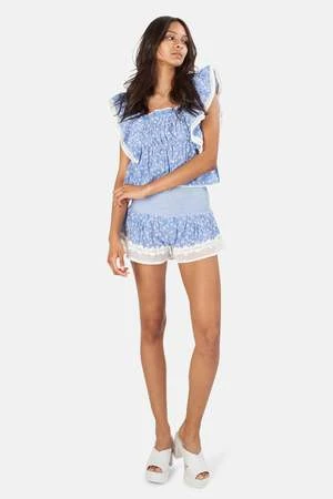 Sunday Saint-TropezSunday Saint Tropez Gala Brode Shorts - Chambray 7 Sunday Saint-TropezSunday Saint Tropez Gala Brode Shorts - Chambray - Image 5