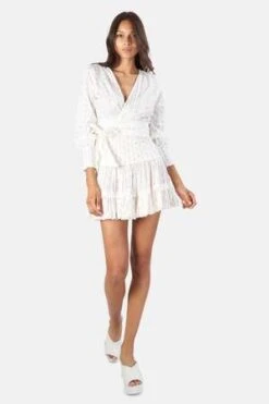 Sunday Saint-TropezSunday Saint Tropez Pomponette Skirt - White -AGOLDE Shop Sunday Saint Tropez White Pomponette Skirt 20220811151614 1