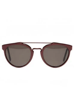 RetroSuperFutureSuper Giaguaro Femmena Sunglasses - Bordeaux