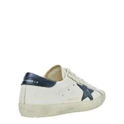 Golden GooseSuper Star Nappa Leather Sneakers - Beige/Night Blue -AGOLDE Shop Super Star Nappa Leather Beige Night Blue 20230922071222 2