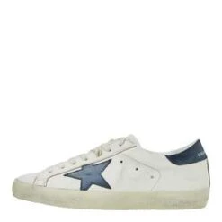 Golden GooseSuper Star Nappa Leather Sneakers - Beige/Night Blue -AGOLDE Shop Super Star Nappa Leather Beige Night Blue 20230922071222