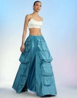CYNTHIA ROWLEYTaffeta Cargo Skirt - Blue 11 CYNTHIA ROWLEYTaffeta Cargo Skirt - Blue -AGOLDE Shop Taffeta Cargo Skirt 20230729225544 2
