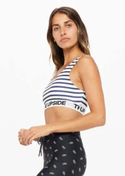 The UpsideFrancisco Ariella Bra - Navy/White -AGOLDE Shop The Upside Francisco Ariella Bra Navy White 20231007235555 1