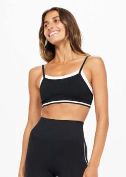 The UpsideSeamless Kelsey Bra - Black