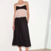 TibiNylon Side Shirred Circle Skirt - Black -AGOLDE Shop Tibi Nylon Side Shirred Circle Skirt Black 20230602213645