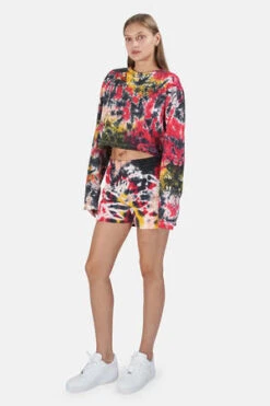 Blue&CreamVIP Short - Tie Dye -AGOLDE Shop Tie Dye VIP Short 20220811162014 1