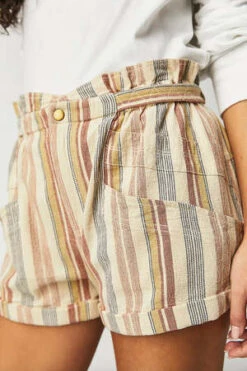 Free PeopleTopanga Yarn Dye Short - Tan Combo -AGOLDE Shop Topanga Yarn Dye Short 20230520030334 1