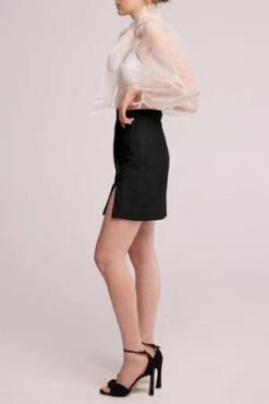 BaabyVelvet Mini Split Skirt 8 BaabyVelvet Mini Split Skirt -AGOLDE Shop Velvet Mini Split Skirt 20231016065106