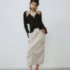 VivettaCargo Skirt - Tan 2 VivettaCargo Skirt - Tan -AGOLDE Shop Vivetta Cargo Skirt Tan 20230705185823