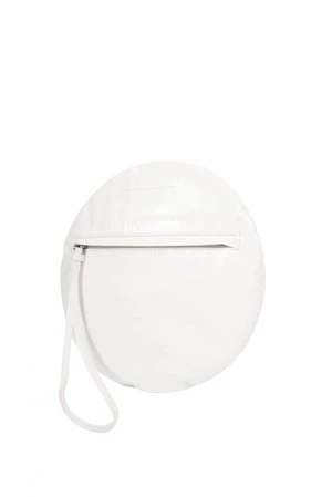MM6 Maison MargielaRound Clutch Bag - White 4 MM6 Maison MargielaRound Clutch Bag - White - Image 2