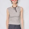 Wynn HamlynMonica Tank Top - Light Grey -AGOLDE Shop Wynn Hamlyn Monica Tank Top Light Grey 20230928200440
