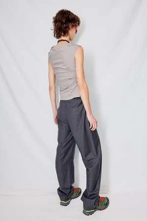 Wynn HamlynMonica Tank Top - Light Grey 6 Wynn HamlynMonica Tank Top - Light Grey - Image 4