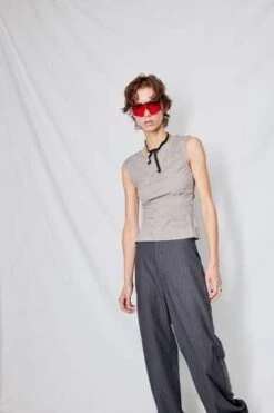 Wynn HamlynMonica Tank Top - Light Grey 15 Wynn HamlynMonica Tank Top - Light Grey -AGOLDE Shop Wynn Hamlyn Monica Tank Top Light Grey 20230928200445