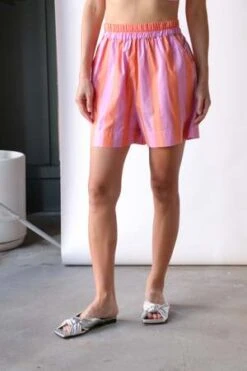 XirenaCaysen Short - Pomelo Stripe 11 XirenaCaysen Short - Pomelo Stripe -AGOLDE Shop Xirena Caysen Short in Pomelo Stripe 20230528215932 1