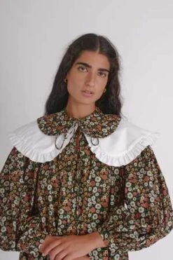 Eliza FaulknerZoey Cotton Collar - Floral