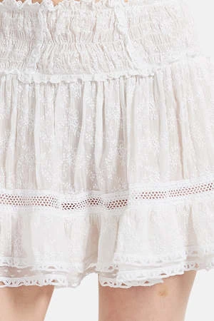 Sunday Saint-TropezZolita TSD Skirt - Blanc 6 Sunday Saint-TropezZolita TSD Skirt - Blanc - Image 4