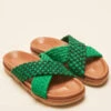 Mareacross Over Wave Sole Shoes - Green -AGOLDE Shop cross over wave sole in green 20230927060313